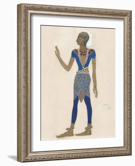 Slave for the Ballet 'La Tragédie de Salomé'-Leon Bakst-Framed Premium Giclee Print