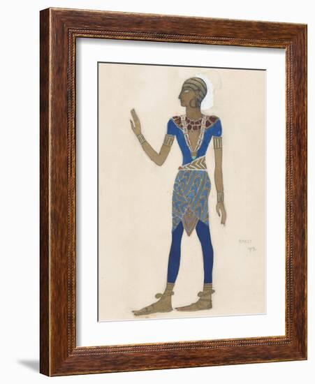 Slave for the Ballet 'La Tragédie de Salomé'-Leon Bakst-Framed Premium Giclee Print