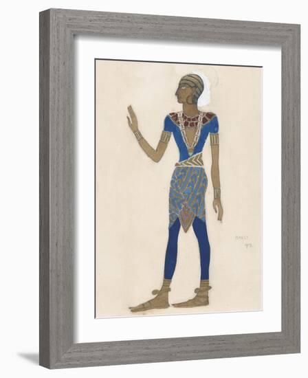 Slave for the Ballet 'La Tragédie de Salomé'-Leon Bakst-Framed Premium Giclee Print