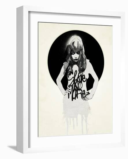 Slave No More-Mydeadpony-Framed Art Print