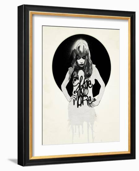 Slave No More-Mydeadpony-Framed Art Print