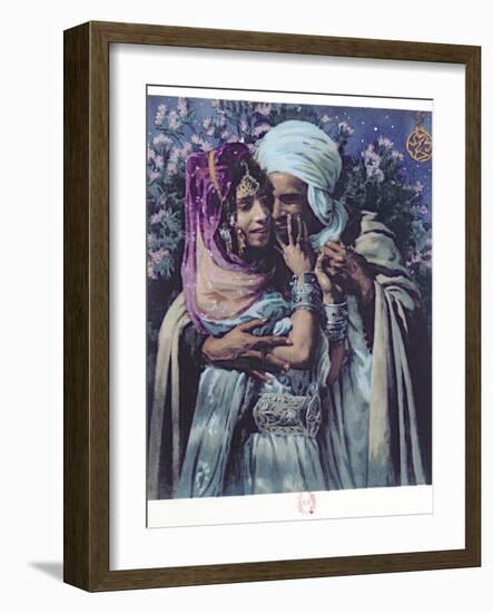Slave to Love-Etienne Alphonse Dinet-Framed Giclee Print