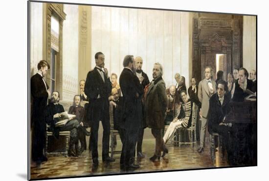 Slavonic Composers, 1871-1872-Ilya Yefimovich Repin-Mounted Giclee Print