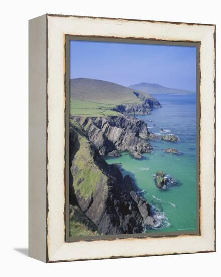 Slea Head, Dingle Peninsula, County Kerry, Munster, Republic of Ireland (Eire), Europe-Roy Rainford-Framed Premier Image Canvas