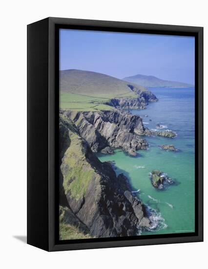 Slea Head, Dingle Peninsula, County Kerry, Munster, Republic of Ireland (Eire), Europe-Roy Rainford-Framed Premier Image Canvas