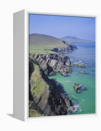 Slea Head, Dingle Peninsula, County Kerry, Munster, Republic of Ireland (Eire), Europe-Roy Rainford-Framed Premier Image Canvas