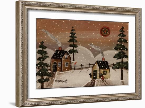 Sled 1-Karla Gerard-Framed Giclee Print