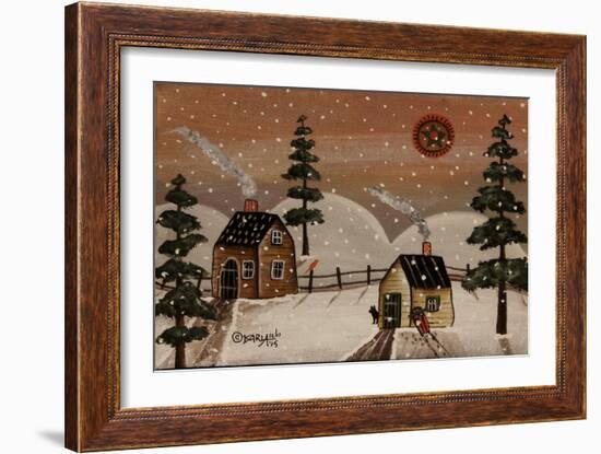 Sled 1-Karla Gerard-Framed Giclee Print