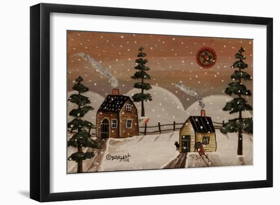 Sled 1-Karla Gerard-Framed Giclee Print