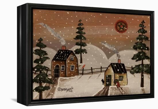 Sled 1-Karla Gerard-Framed Premier Image Canvas