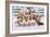 Sled Dogs-William Vanderdasson-Framed Giclee Print