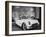 Sleek New Chevrolet Corvette Standing in Show Room-Eliot Elisofon-Framed Photographic Print