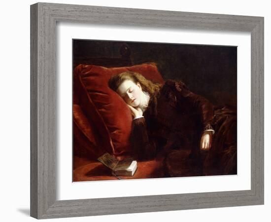 Sleep, 1873-William Powell Frith-Framed Giclee Print