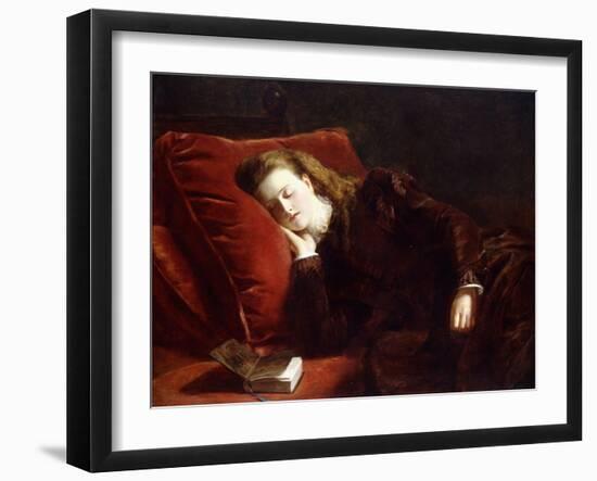 Sleep, 1873-William Powell Frith-Framed Giclee Print