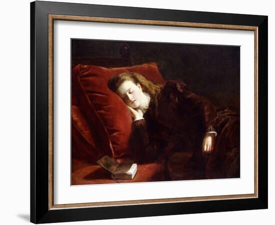 Sleep, 1873-William Powell Frith-Framed Giclee Print