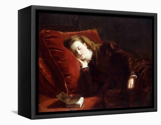 Sleep, 1873-William Powell Frith-Framed Premier Image Canvas