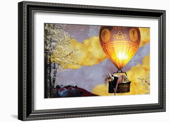 Sleep Balloon-Nancy Tillman-Framed Art Print