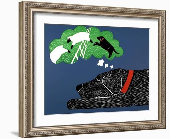 Sleep Black-Stephen Huneck-Framed Giclee Print