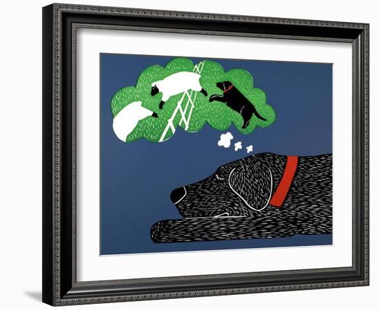 Sleep Black-Stephen Huneck-Framed Giclee Print