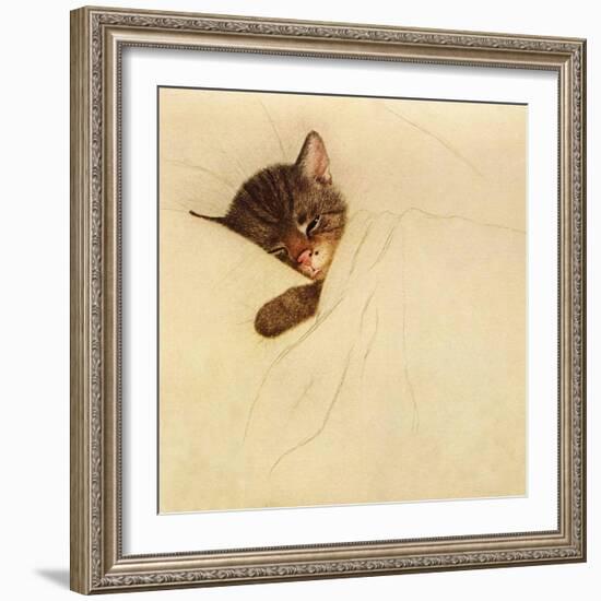 Sleep Like a Kitten-Guido Gruenwald-Framed Giclee Print