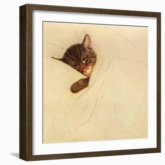 Sleep Like a Kitten-Guido Gruenwald-Framed Giclee Print