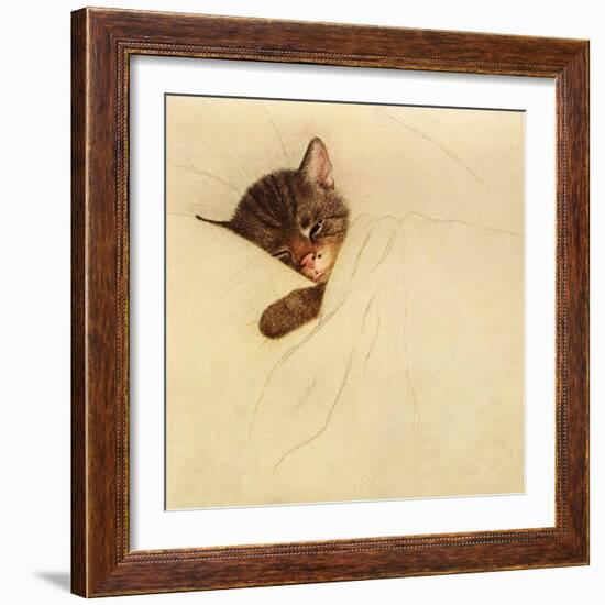 Sleep Like a Kitten-Guido Gruenwald-Framed Giclee Print