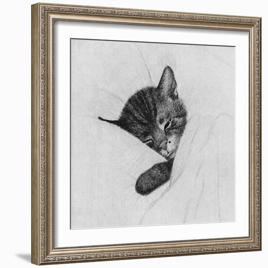 Sleep Like a Kitten-Guido Gruenwald-Framed Giclee Print