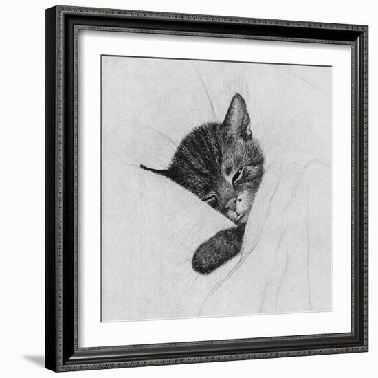 Sleep Like a Kitten-Guido Gruenwald-Framed Giclee Print