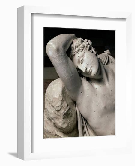 Sleep of Endymion-Antonio Canova-Framed Art Print