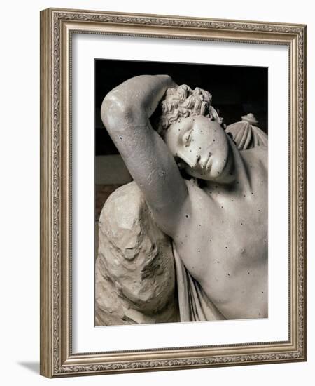 Sleep of Endymion-Antonio Canova-Framed Art Print