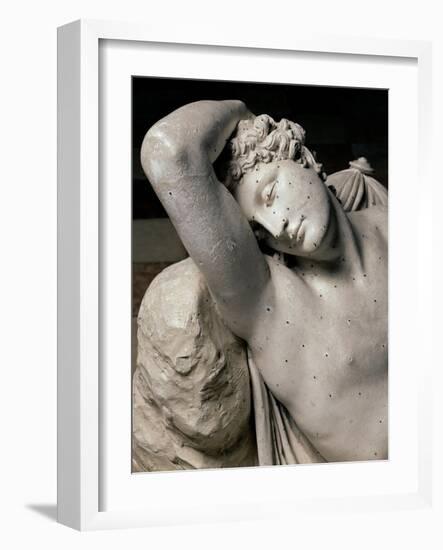 Sleep of Endymion-Antonio Canova-Framed Art Print