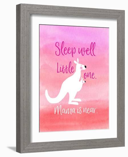 Sleep Well-Bella Dos Santos-Framed Art Print