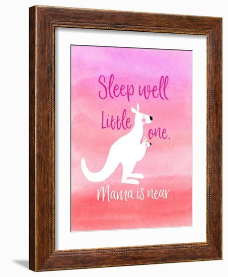 Sleep Well-Bella Dos Santos-Framed Art Print