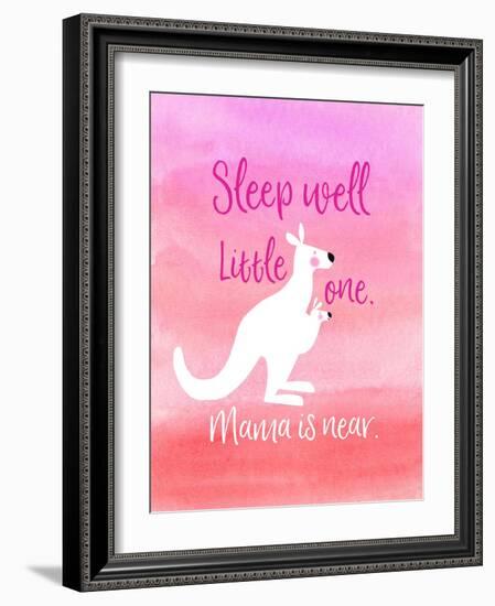 Sleep Well-Bella Dos Santos-Framed Art Print