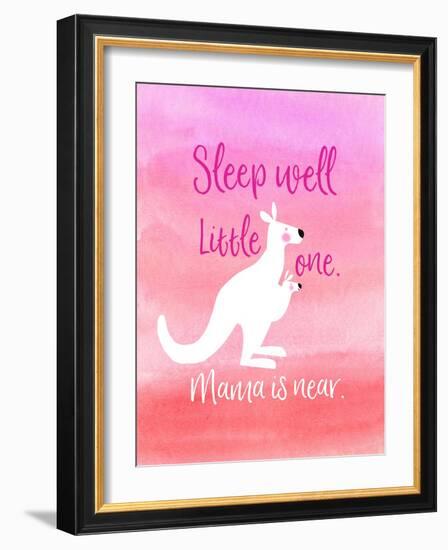 Sleep Well-Bella Dos Santos-Framed Art Print