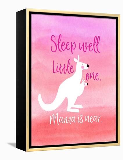 Sleep Well-Bella Dos Santos-Framed Stretched Canvas