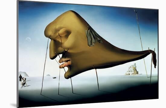 Sleep-Salvador Dalí-Mounted Art Print