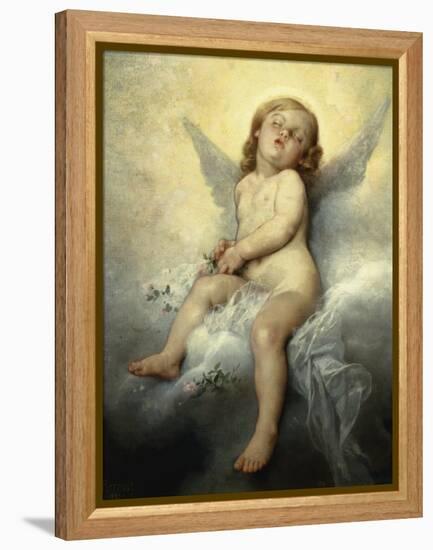 Sleeping Angel-Leon Basile Perrault-Framed Premier Image Canvas