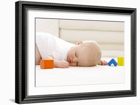 Sleeping Baby-Ruth Jenkinson-Framed Photographic Print