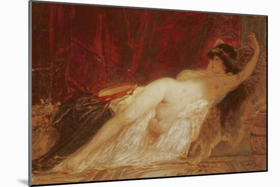 Sleeping Bacchante-Karoly Lotz-Mounted Giclee Print