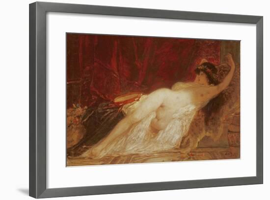 Sleeping Bacchante-Karoly Lotz-Framed Giclee Print