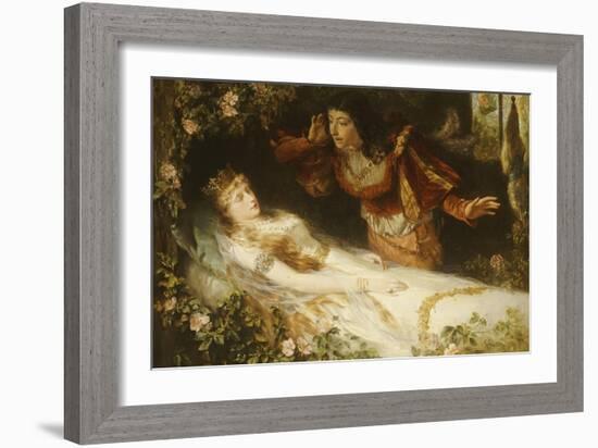 Sleeping Beauty, 1881-Richard Eisermann-Framed Giclee Print