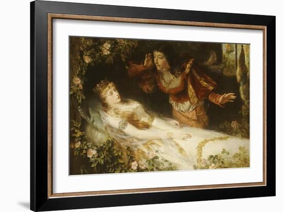 Sleeping Beauty, 1881-Richard Eisermann-Framed Giclee Print