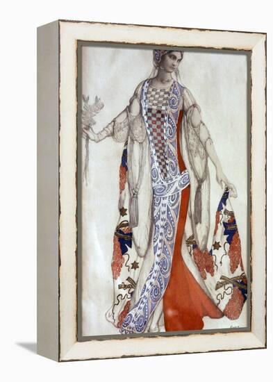 Sleeping Beauty, Ballet Costume Design, C1913-Leon Bakst-Framed Premier Image Canvas