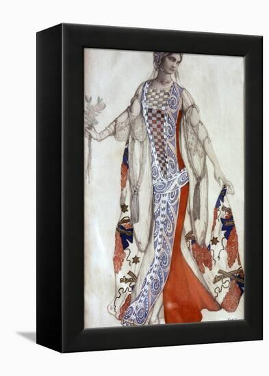 Sleeping Beauty, Ballet Costume Design, C1913-Leon Bakst-Framed Premier Image Canvas