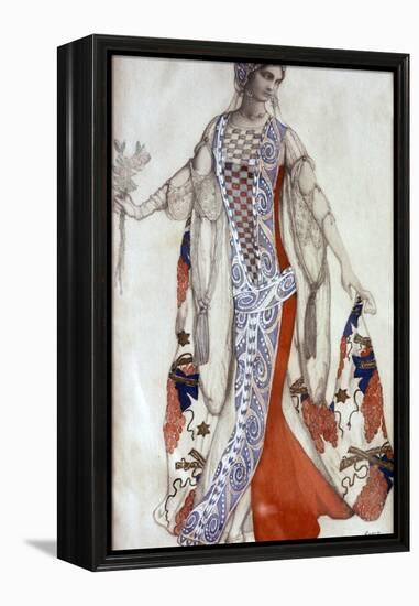 Sleeping Beauty, Ballet Costume Design, C1913-Leon Bakst-Framed Premier Image Canvas