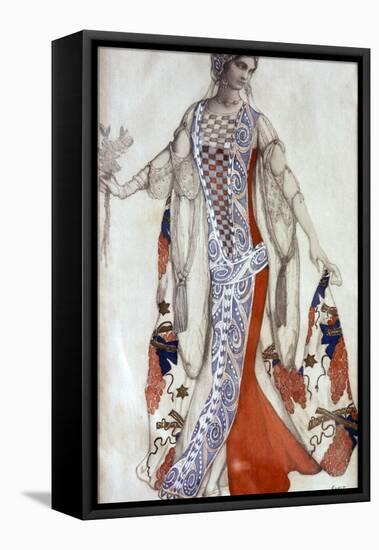 Sleeping Beauty, Ballet Costume Design, C1913-Leon Bakst-Framed Premier Image Canvas