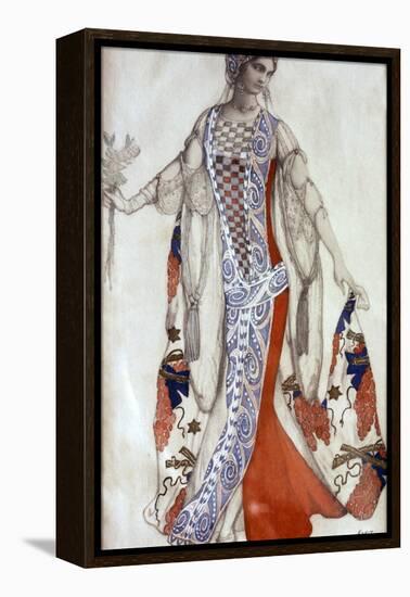 Sleeping Beauty, Ballet Costume Design, C1913-Leon Bakst-Framed Premier Image Canvas