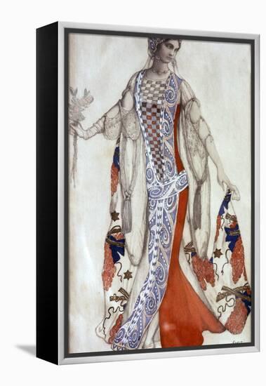 Sleeping Beauty, Ballet Costume Design, C1913-Leon Bakst-Framed Premier Image Canvas