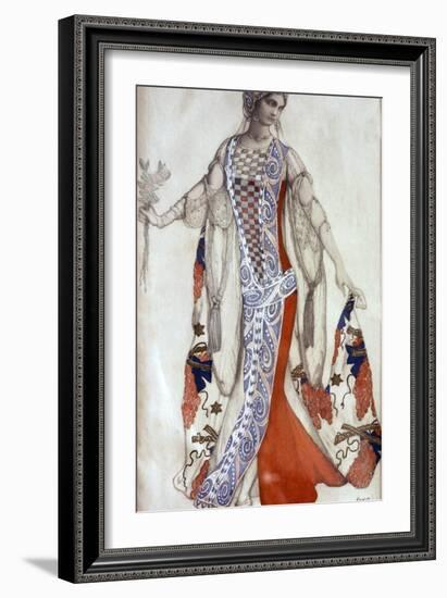 Sleeping Beauty, Ballet Costume Design, C1913-Leon Bakst-Framed Giclee Print